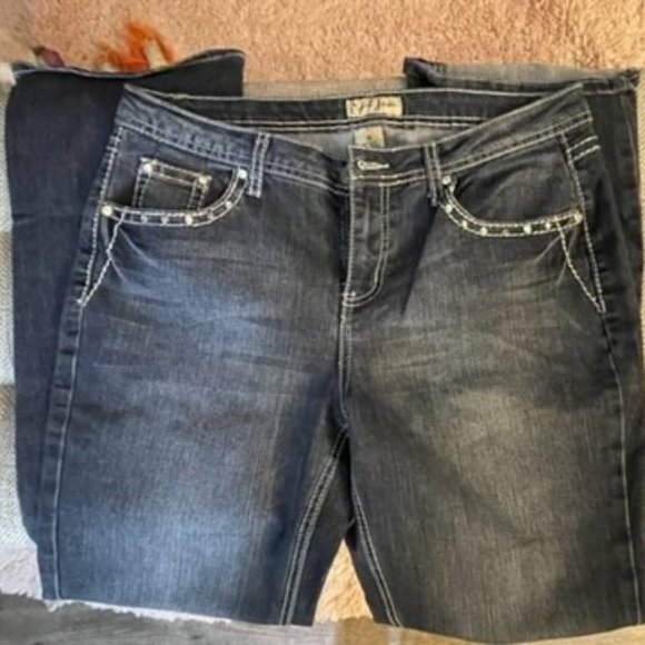 Earl Jeans Jeans Earl Jeans Embellished Bootcut Jeans Poshmark